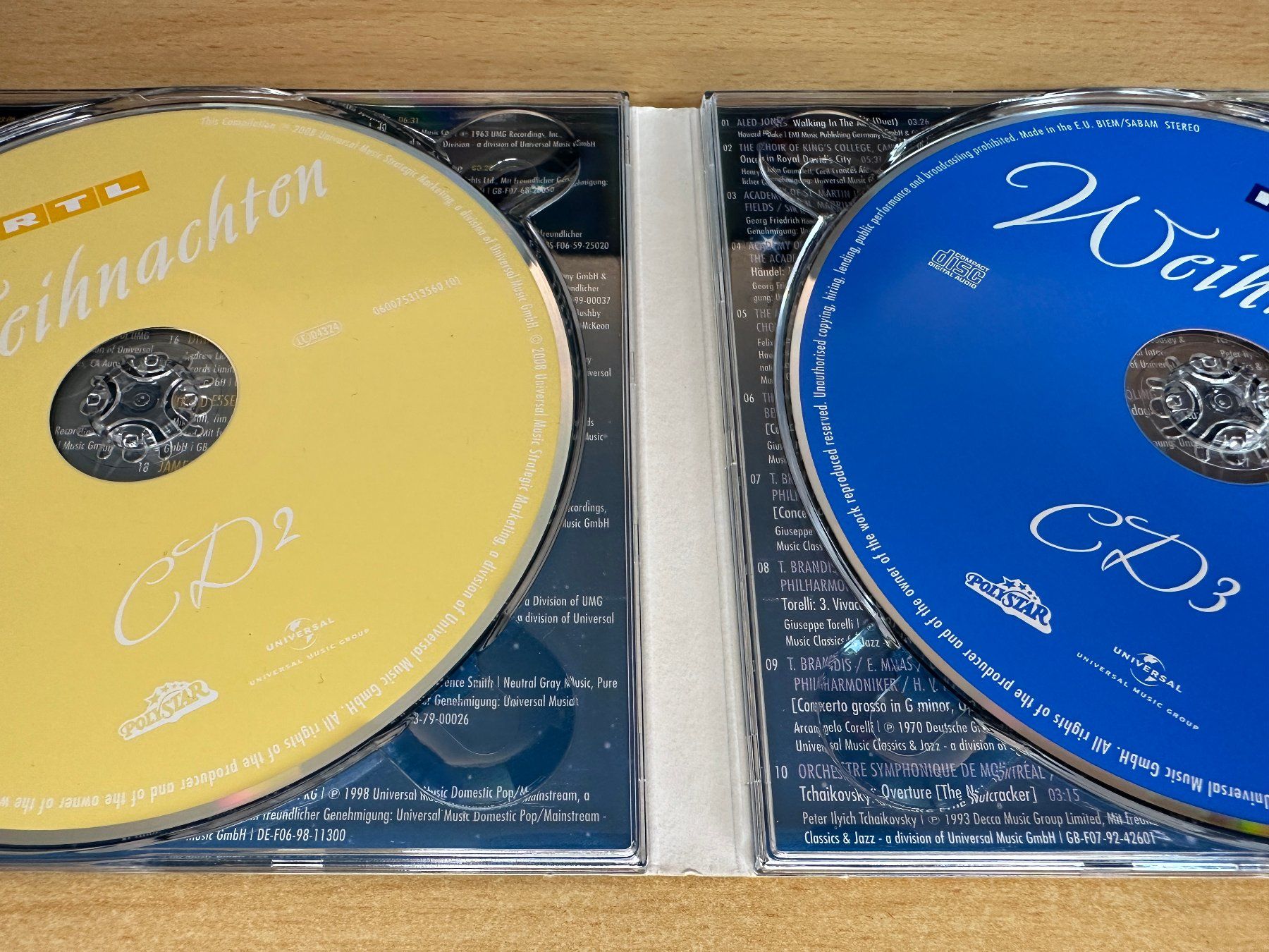 CD: Various – RTL Weihnachten '09 - 3 CD – Usato da Rikon im Tösstal venduto da Alpenmutz 2