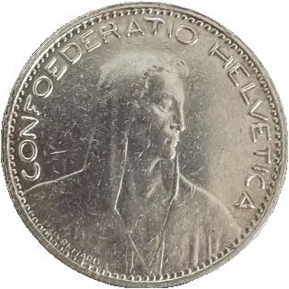 Alle Münzen: 5.- del 1923 – Gebraucht aus Contone von duda1717 1