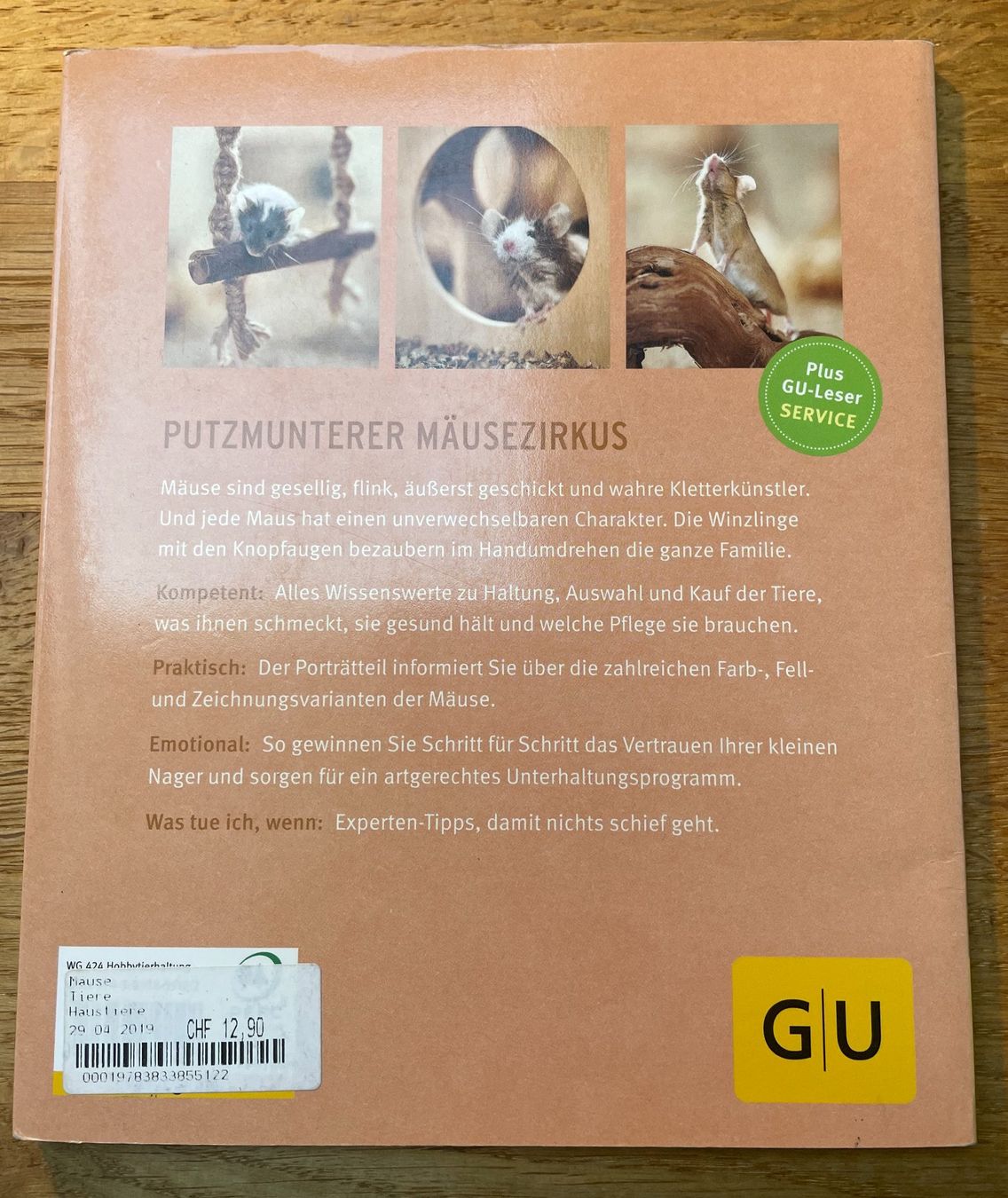 Libri: GU Ratgeber Mäuse | Tierratgeber – Usato da Aarau venduto da Chicca2006 1