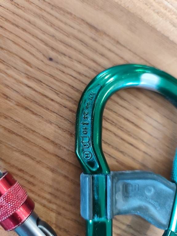Attrezzatura da arrampicata: Karabiner SET 3 STK, gebraucht – Usato da Schangnau venduto da boedi02 4
