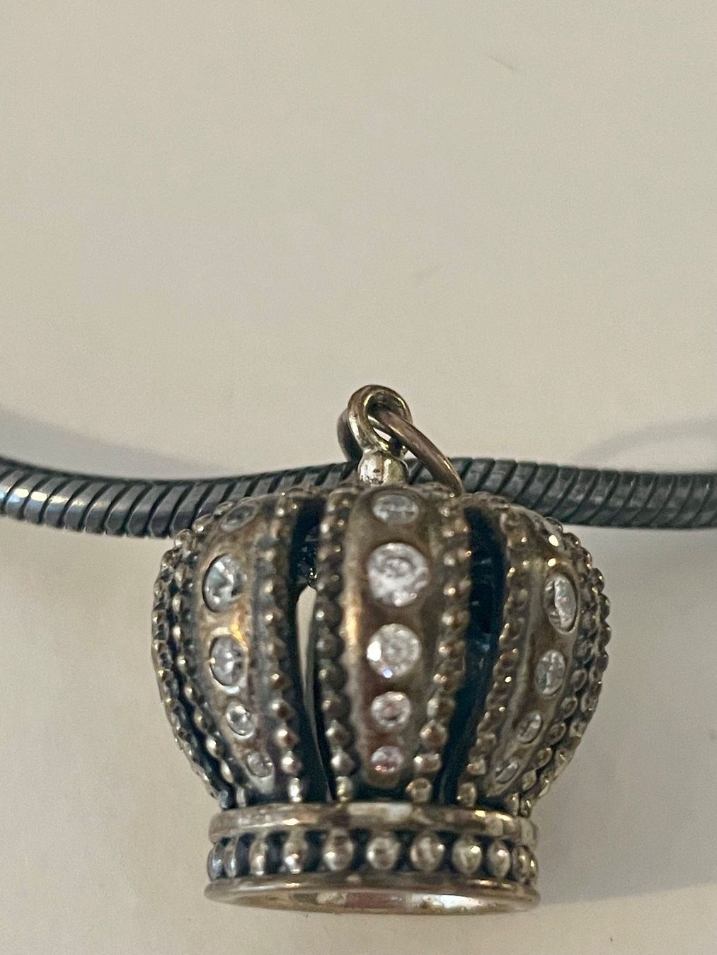 Pandora Catenine: Pandora Kette mit Krone aus Silber – Usato da Basel venduto da zla_hjm6 2