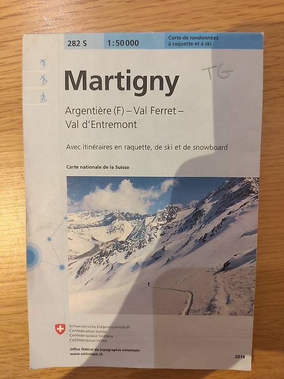 Bücher: Swisstopo hiver Martigny  – Gebraucht aus Sion von tomguibert