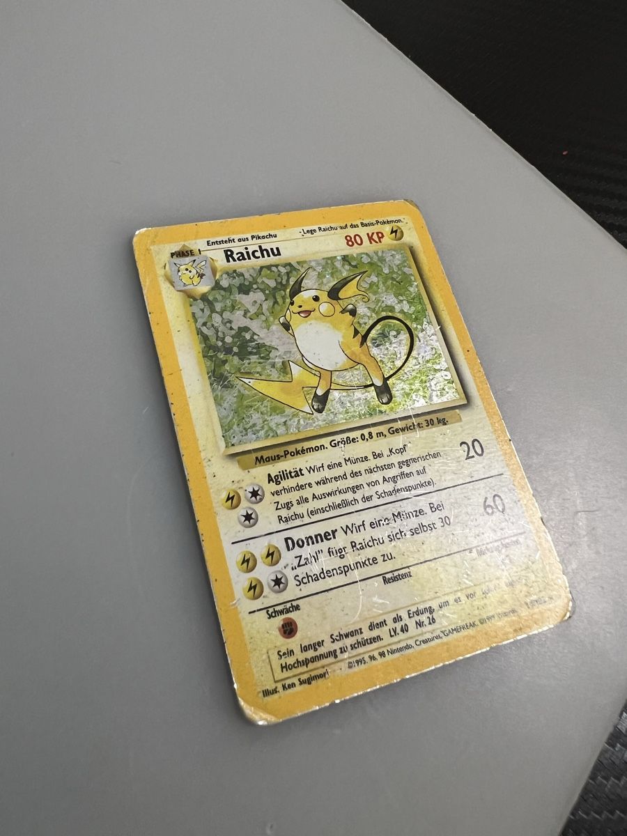Pokémon Cartes à collectionner: Raichu – D'occasion à Muttenz par Michugee97 1