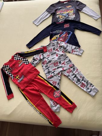 Kinder Pyjama Set Gr. 110 Cars & Hot Wheels für den Sommer