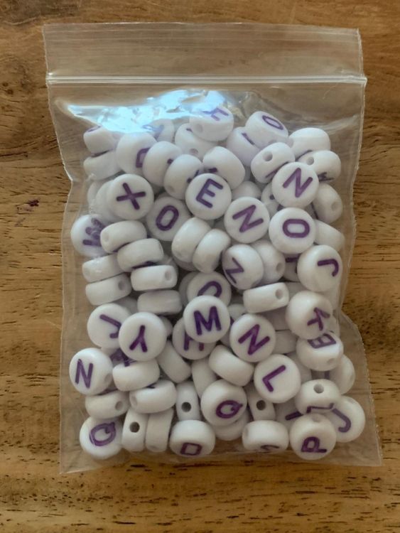 HUANR 100 Stück Glasperlen Set - Bastelperlen Für Schmuck & Deko