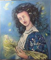 - Italienisches Gemälde - 60x70cm