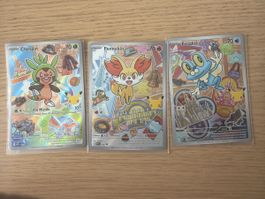 Pokemon First Partner Series 3 - Chespin, Fennekin 🇬🇧 (#1)