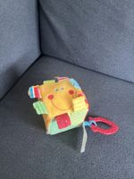 Babydream baby activity cube with teether ring soft toy