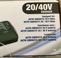 Chargeur universel Active Energy 20/40V neuf