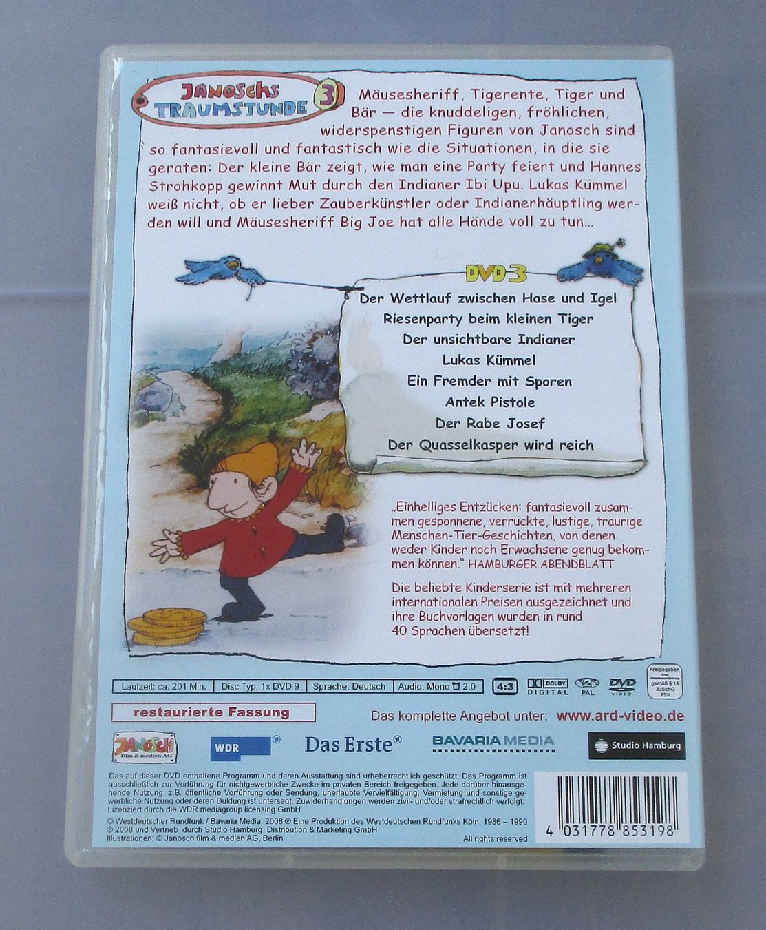 Alle DVDs: JANOSCHS TRAUMSTUNDE - 8 Geschichten – Gebraucht aus Wattwil von Muriel10 1