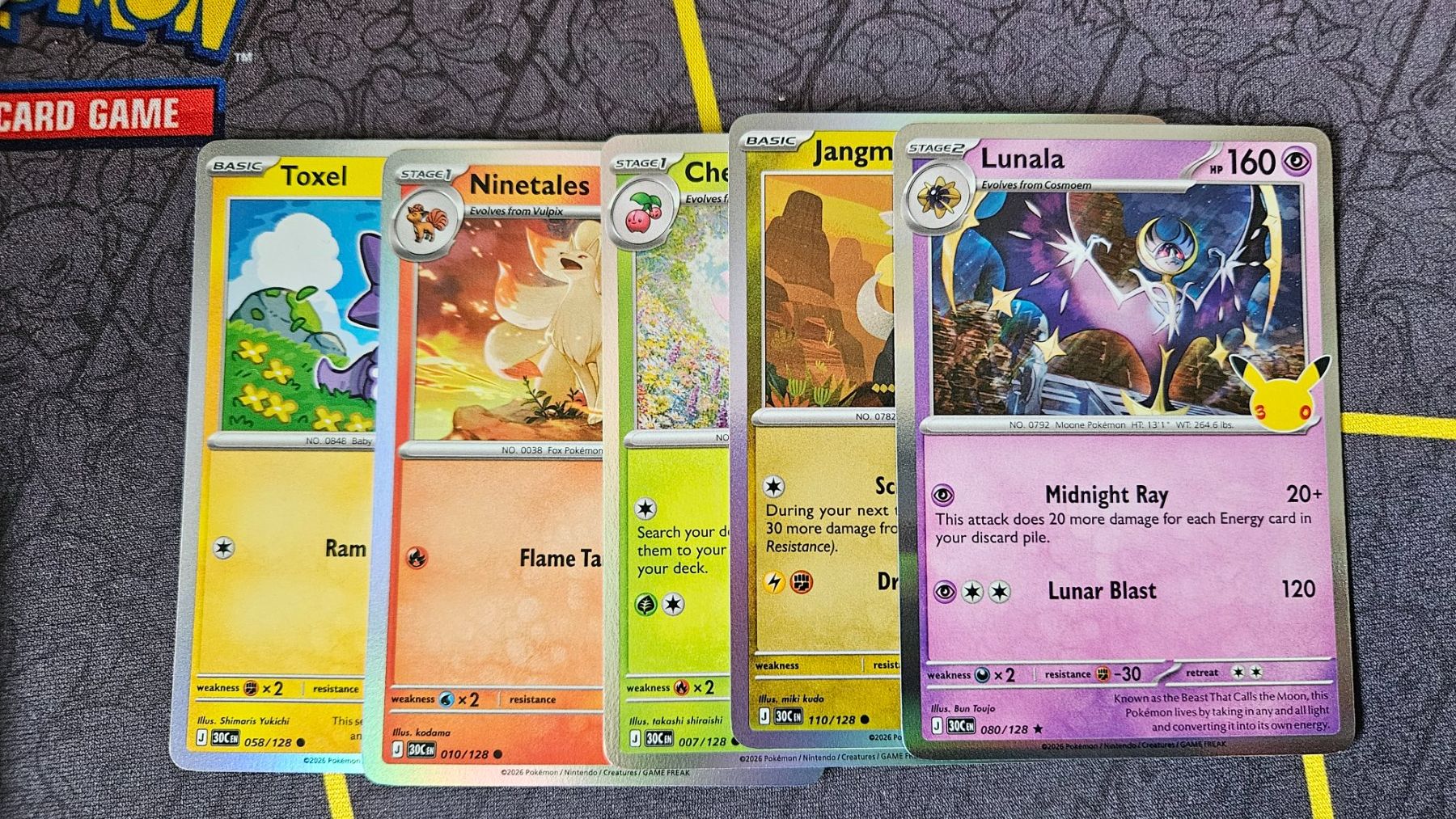 Pokémon Carte collezionabili: 5er Set Pokémon 30th Celbration – Nuovo (secondo la descrizione) da Schliern b. Köniz venduto da Smurox