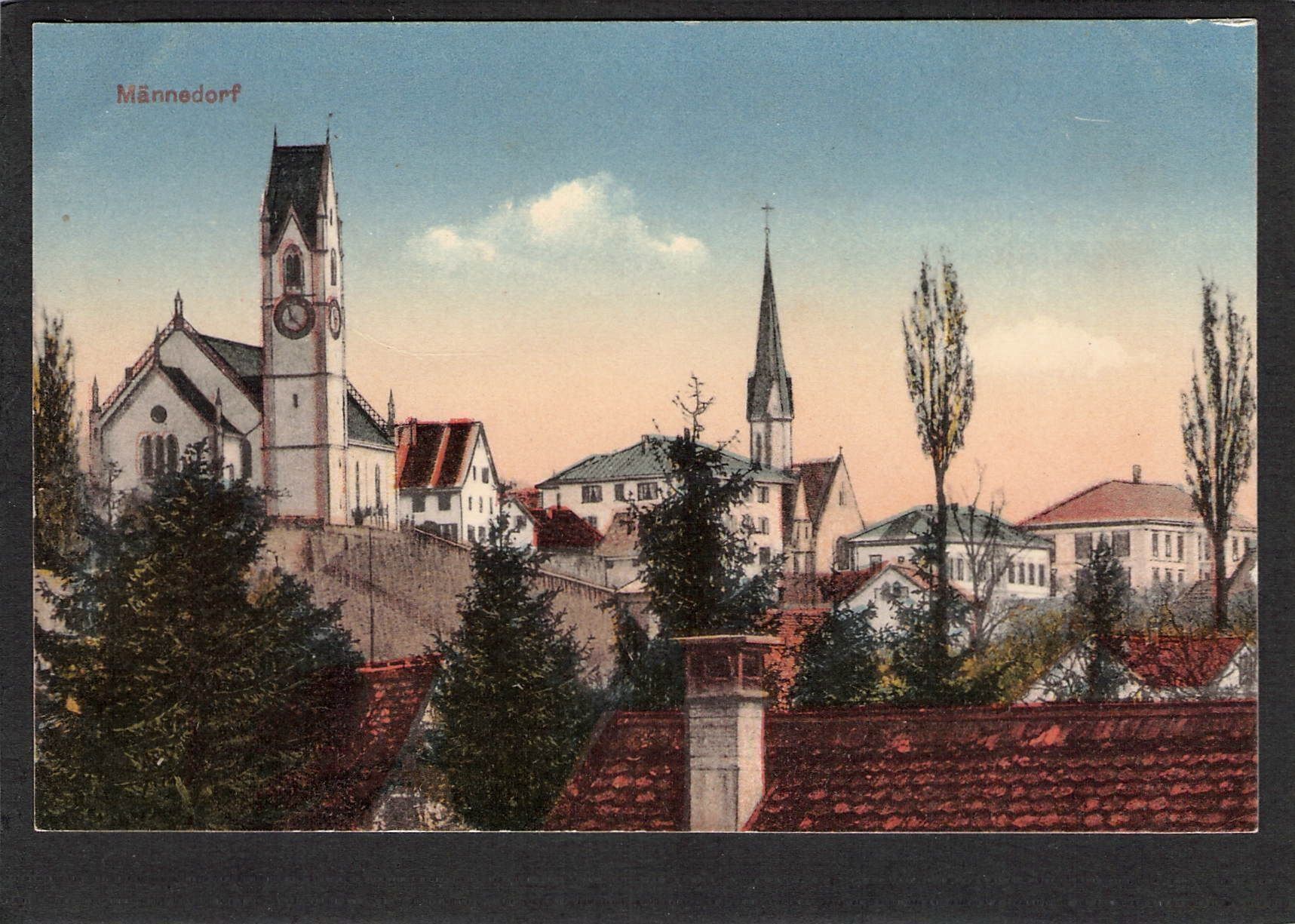 Ansichtskarten: AKx ZH , Männedorf – Gebraucht aus Reichenburg von Pipo-67