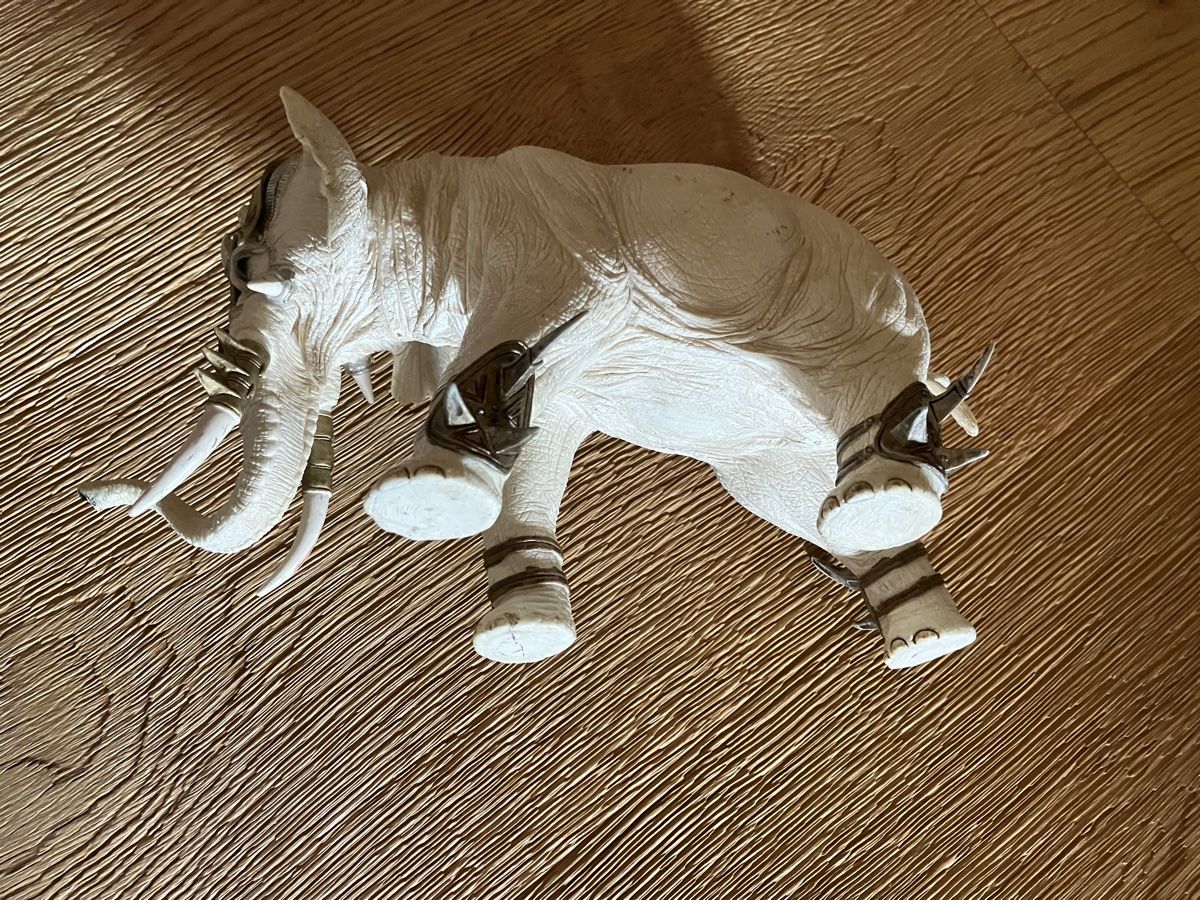 Schleich Giocattoli: Schleich elephant Kampfelephant – Usato da Bever venduto da dvojca 3
