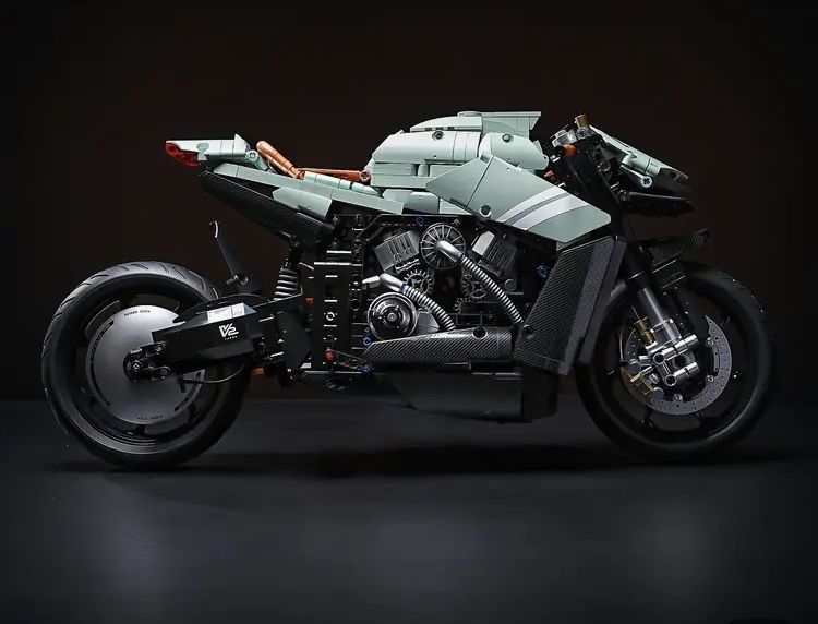 Kit di costruzioni: Bricks Technik Motorrad Modell – Nuovo (secondo la descrizione) da Effretikon venduto da bodycheck77 1