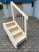 Holz-Treppe, 4 Tritt, für Hotpot, Pool, Pferdebest.