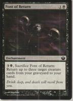 TCG Magic The Gathering MTG UK JOU 071 Font of Return