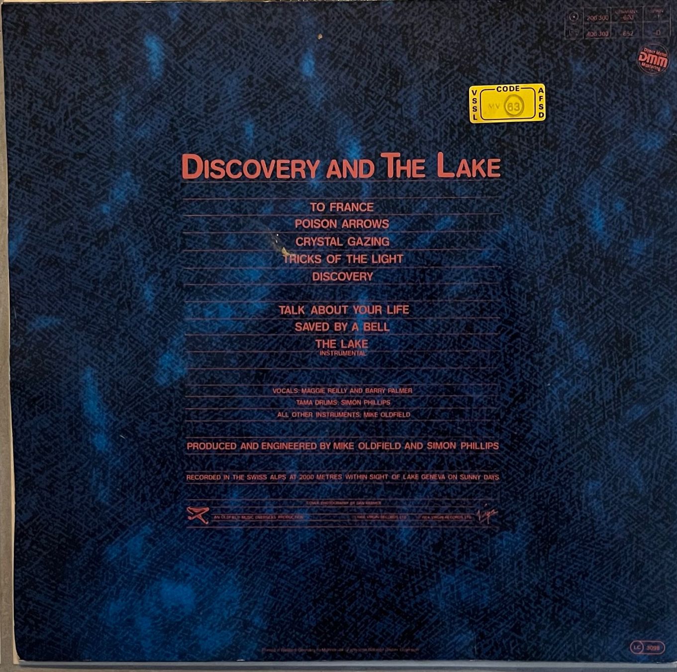 Schallplatten: MIKE OLDFIELD - DISCOVERY - 33 Tours – Gebraucht aus Bussigny von vinyl-pas-cher 1