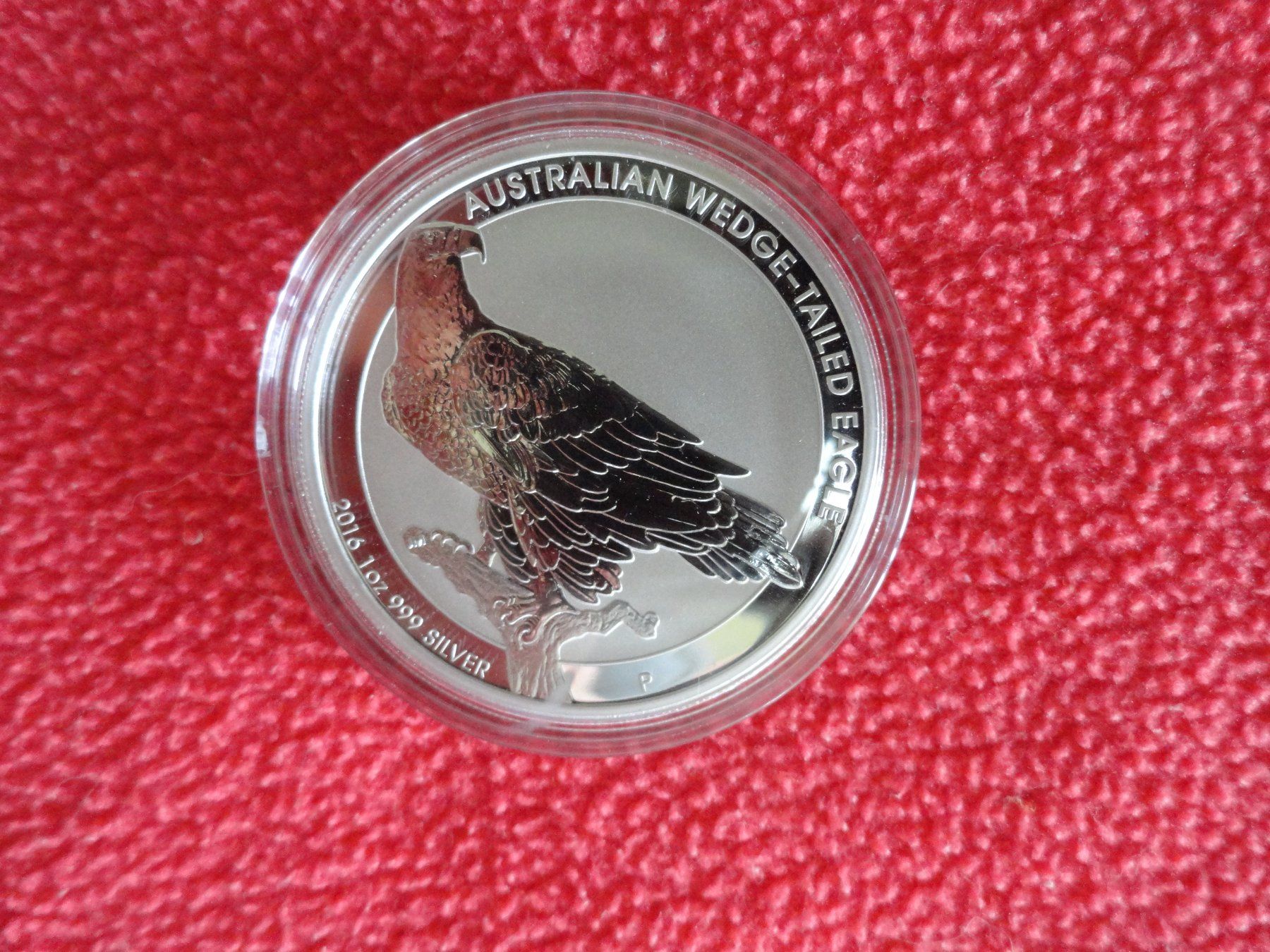 Tutti le monete: Silbermünze Wedge-Tailed Eagle 2016 - 1 Unze – Nuovo (secondo la descrizione) da Gerlafingen venduto da Shiva_74 2