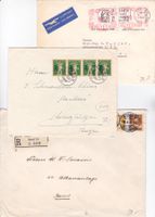 Lot Frei-/Werbemarken: 41 Belege