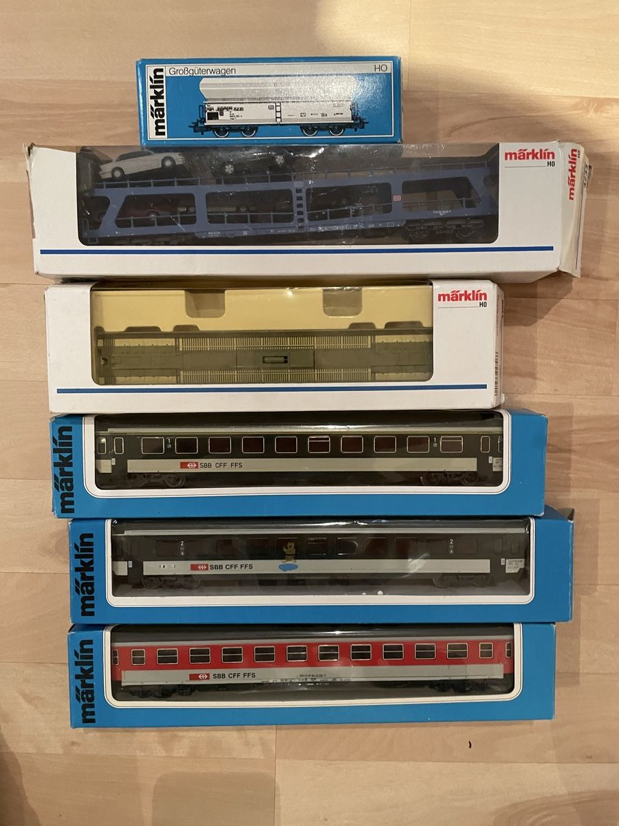 Märklin Modellini di ferrovie: *** Märkli Modelleisenbahn*** – Usato da Hittnau venduto da Stoeffi_85 3