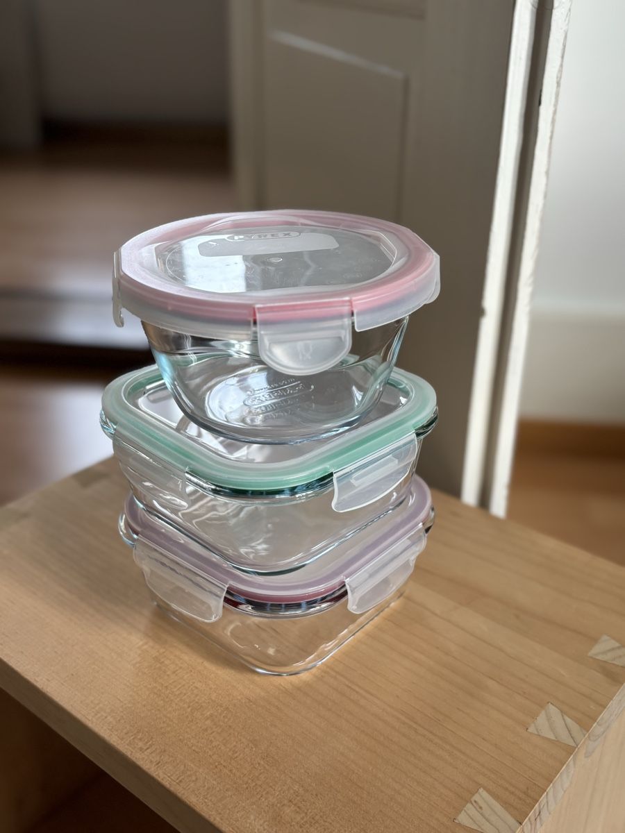 Contenitori & Simili: 3 Vorratsbehälter aus Glas – Usato da Bern venduto da wisemagpie 1