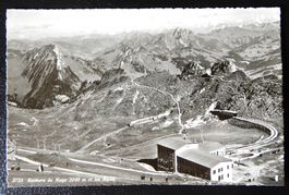 Foto Karte Rochers de Naye belebt - Bahnstation