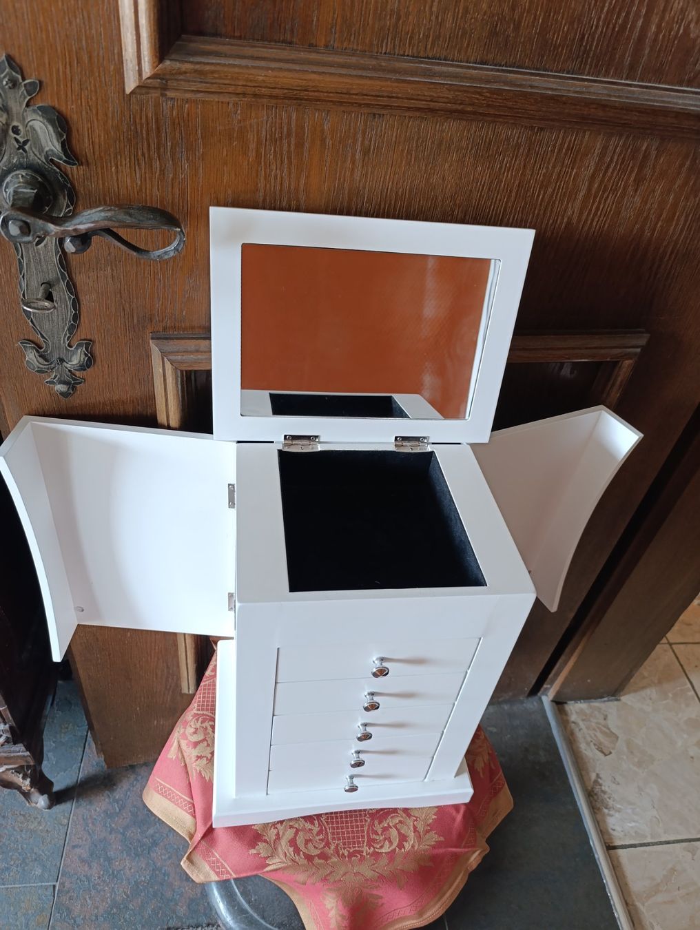 Altro in Decorazioni & Accessori: Schmuckkasten mit Spiegel mit 6 Ebene – Usato da Rüthi (Rheintal) venduto da marycsipet