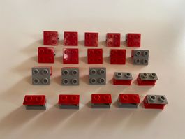 LEGO - DIVERSE - GRAU - ROTE - GELENKE