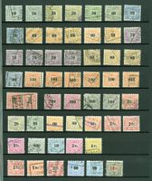 Eisenbahnmarken auf Albumseite (C221k)