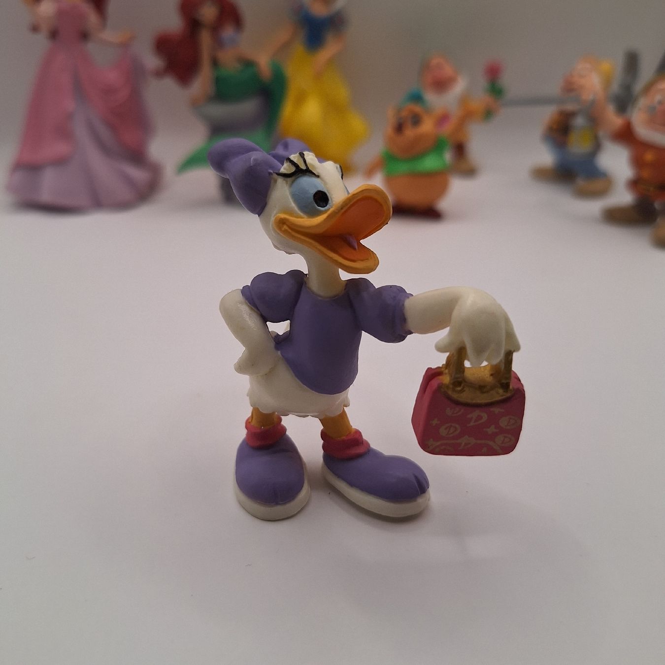 Bullyland Giocattoli: Disney Bullyland Ariel, Snow White, Daisy Figurines. – Usato da Genève venduto da Dorgos 1