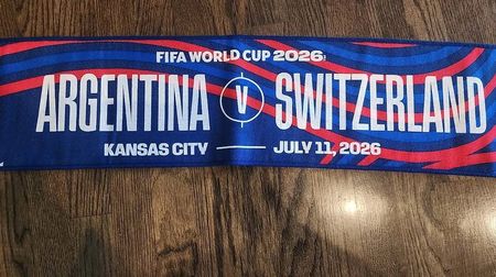 Originaler Match Schal  Argentinien - Schweiz WM