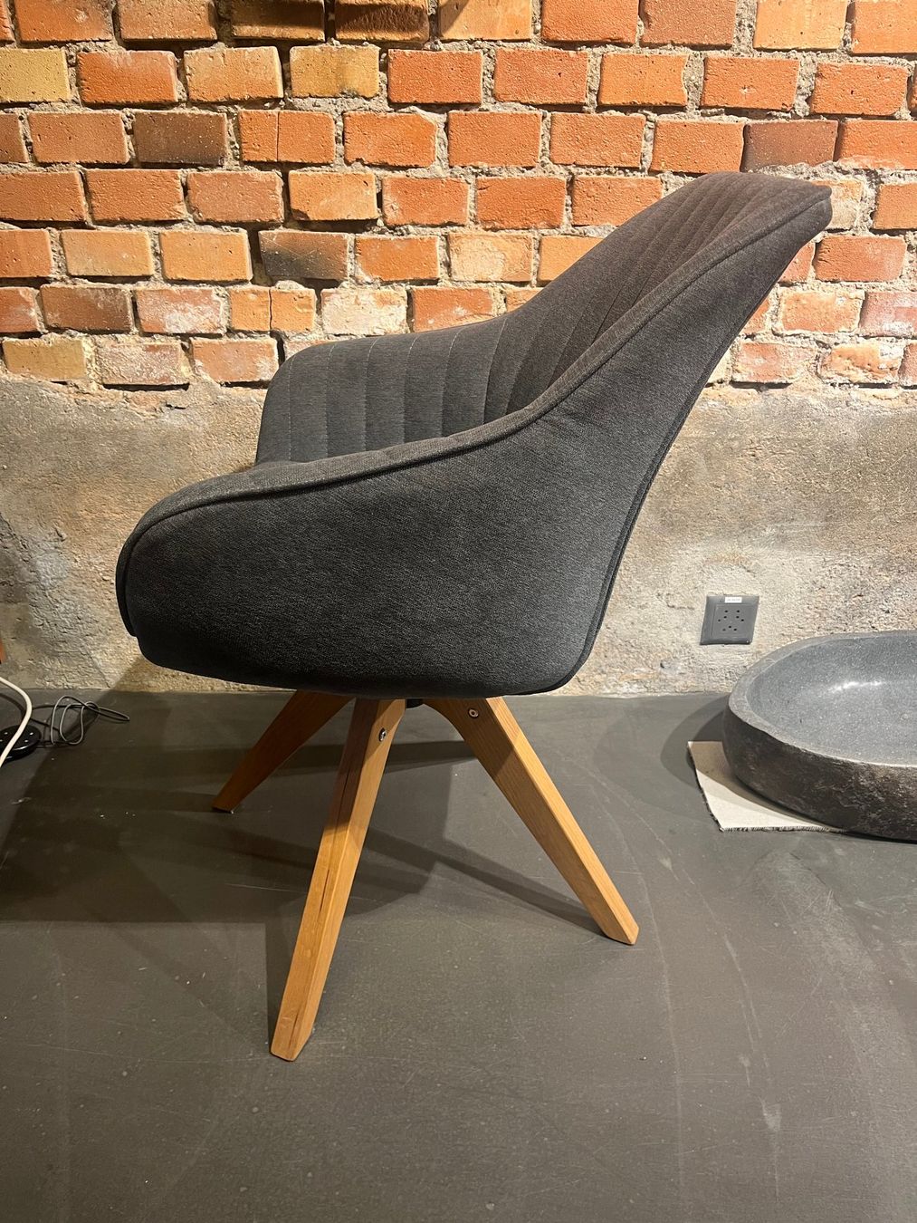 Poltrone: 4 Drehsessel Chill, Wolle grau von Gutmann – Nuovo (secondo la descrizione) da Kloten venduto da bilgeri01 2
