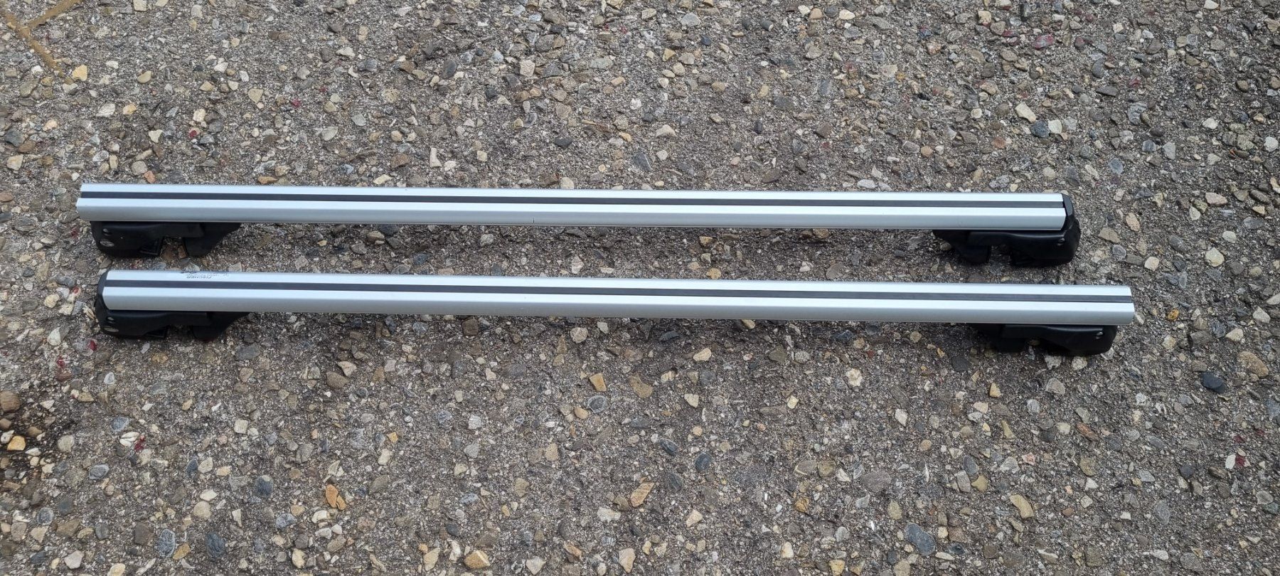 Dachträger: Dachträger Universal 1.2m breit Aluminium Aerodynamisch. – Gebraucht aus Safnern von 1EJR8 3