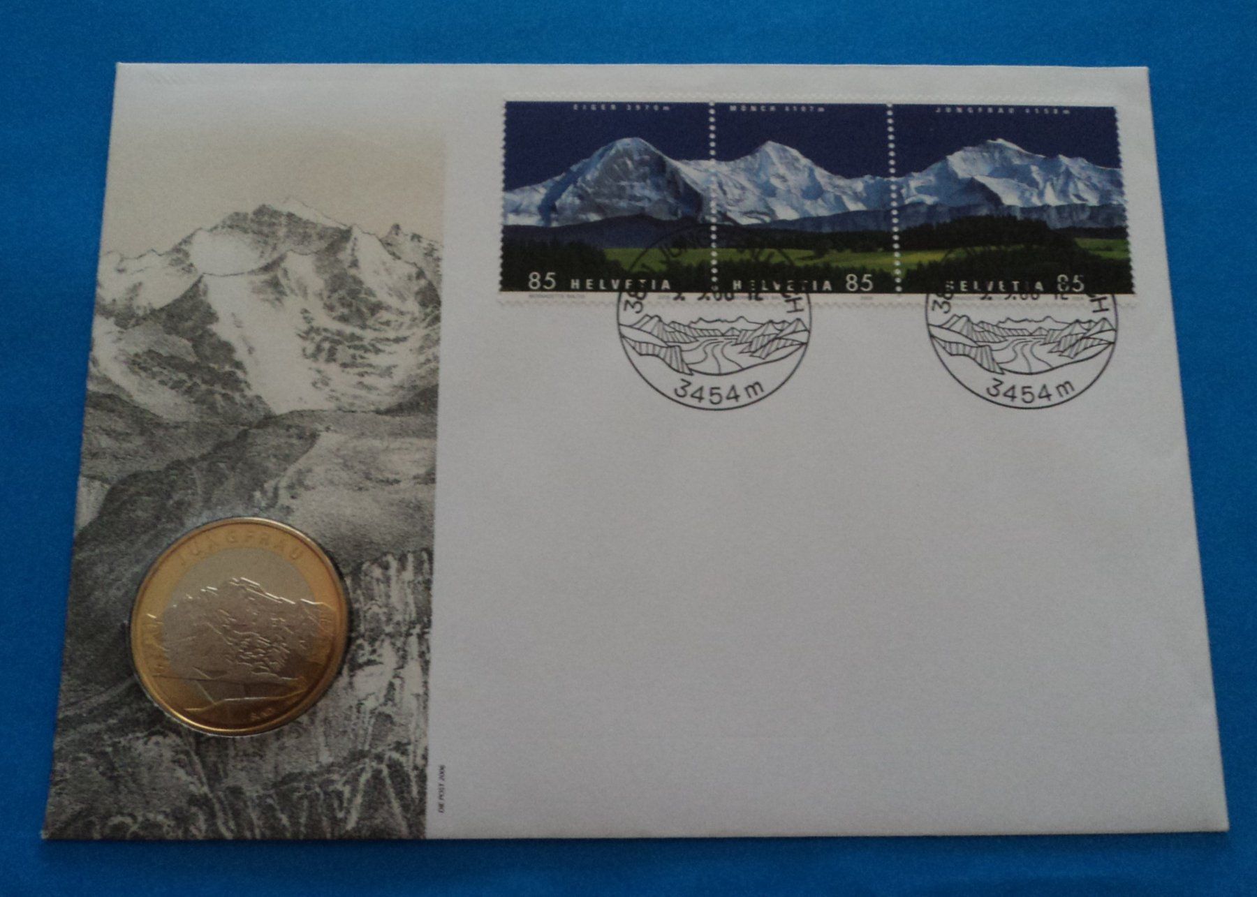 Tutti i francobolli: Numisbrief Jungfrau 2006. – Usato da Basel venduto da maripas17