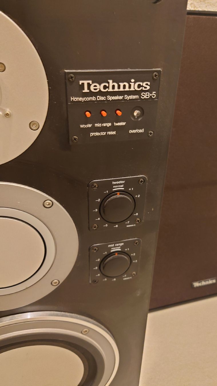 Technics Haut-parleurs: Technics SB-5 Lautsprecher 3-Wege System 8 Ohm gebraucht – D'occasion à Abtwil SG par Ruwn 2