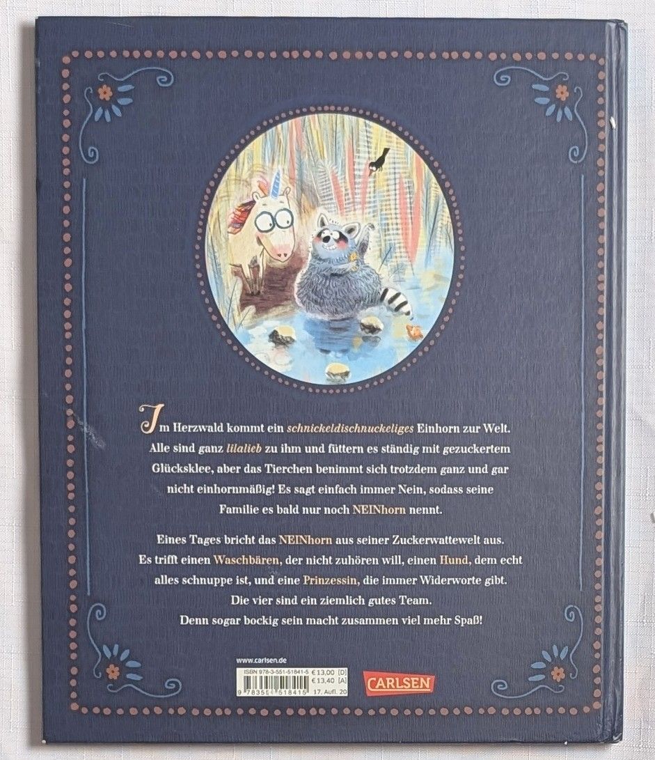 Libri: Das NEINhorn - Marc-Uwe Kling – Nuovo (secondo la descrizione) da Wängi venduto da ABIZONE-86 5