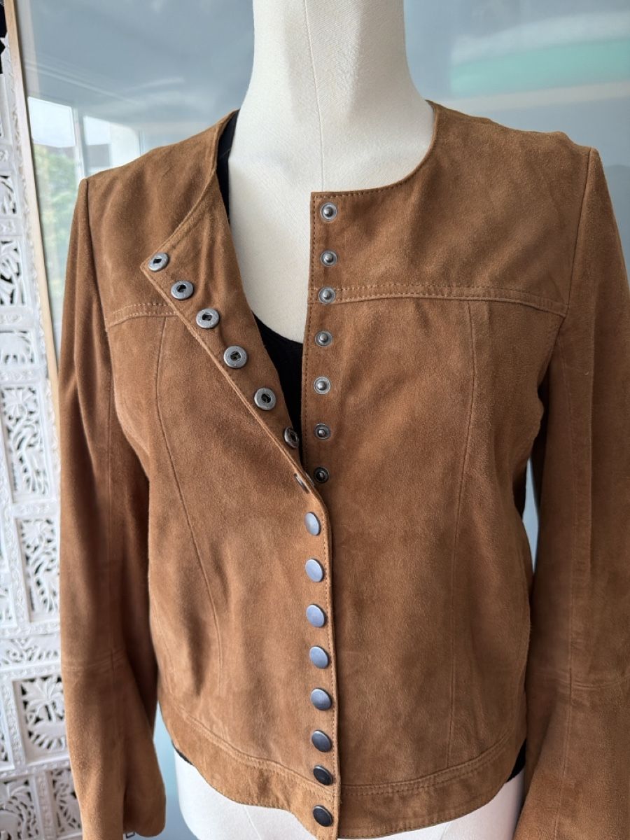 Kookai Giacche: Veste daim Kookai camel – Usato da lausanne venduto da annec777 5