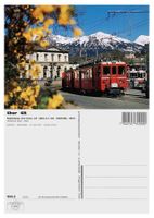 Chur Bahnhof Bahnhofplatz Arosa Bahn RhB ABDe 4/4 482 (1957)