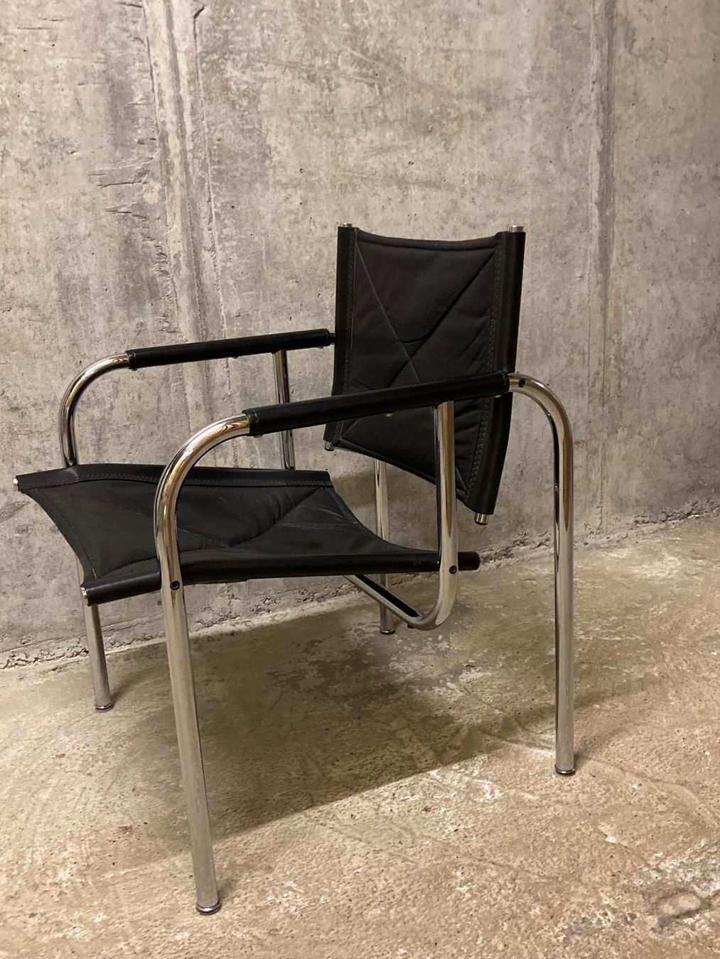 Eichenberger Poltrone: HE Designklassiker Sessel Strässle Hans Eichenberger, Leder – Usato da Herrenschwanden venduto da Pannacotta 2