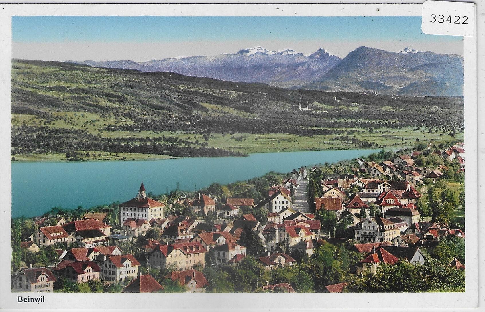 Cartoline postali: Beinwil am See - Generalansicht - Litho – Usato da Ettingen venduto da Kartenplanet