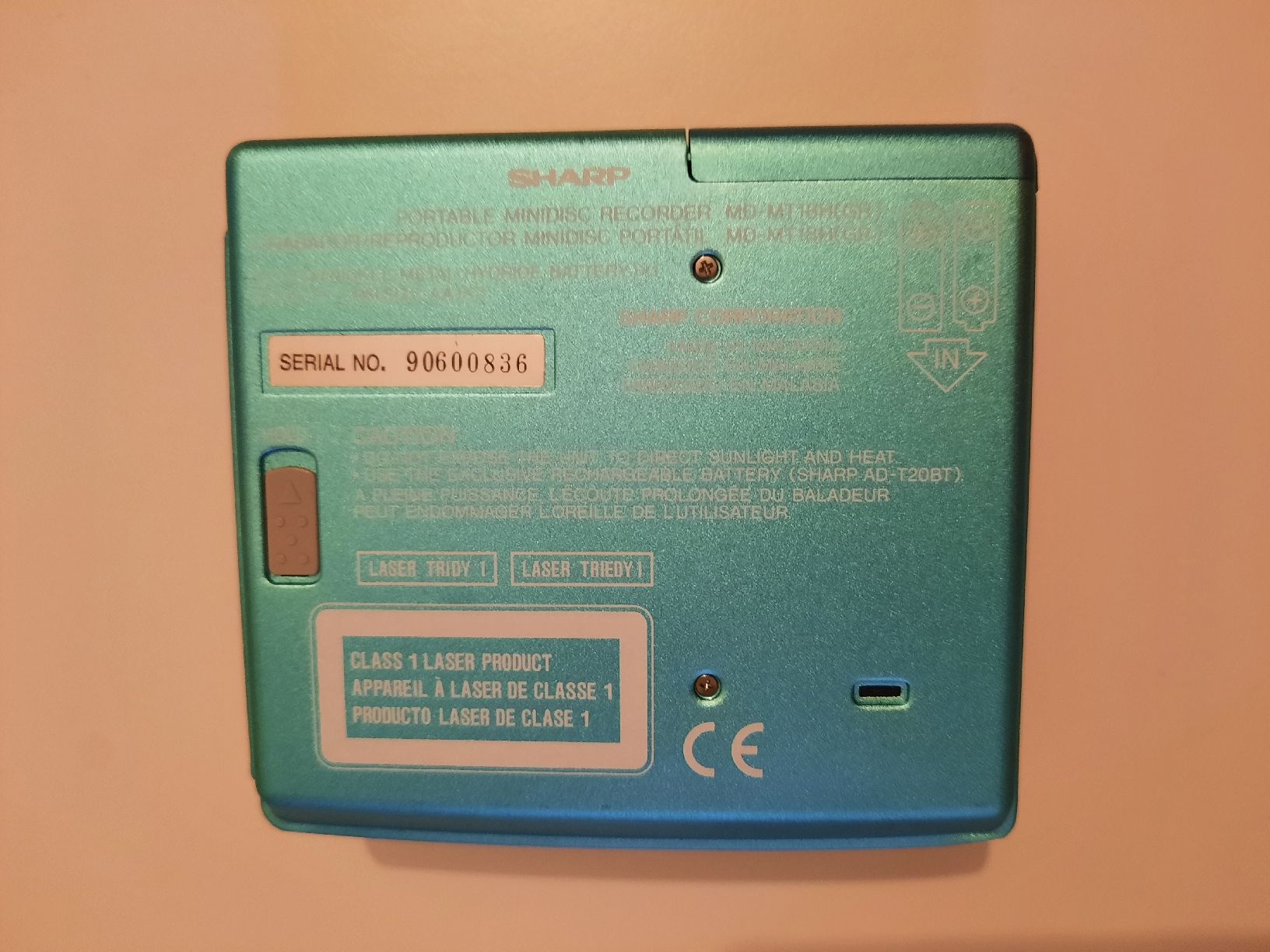 Sharp Tragbarer Mediaplayer: Sharp MD-MT18 MD Recorder tragbar – Gebraucht aus Münchenstein von 2DGames 4