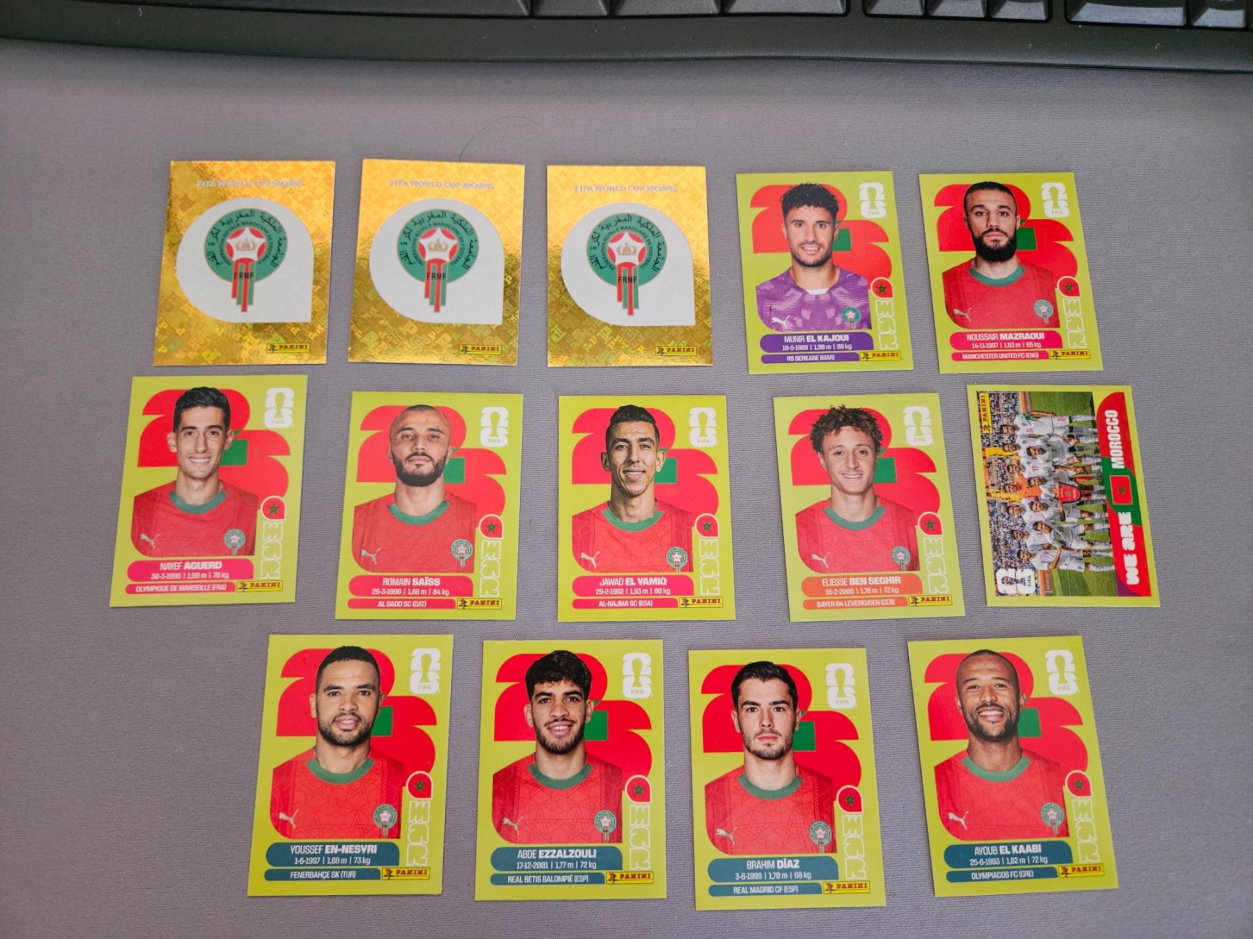 Panini Carte collezionabili: Marokko WM 2026 Sticker Panini – Nuovo (secondo la descrizione) da Zürich venduto da Joselito0