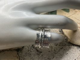 Meditations- oder Spinnerring Sterlingsilber, Gr.54