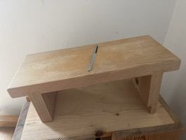 Grosser Käse-/Fleischhobel aus Holz