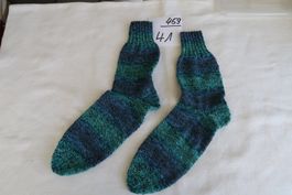Handgestrickte Wollsocken   Gr. 41     (459-)