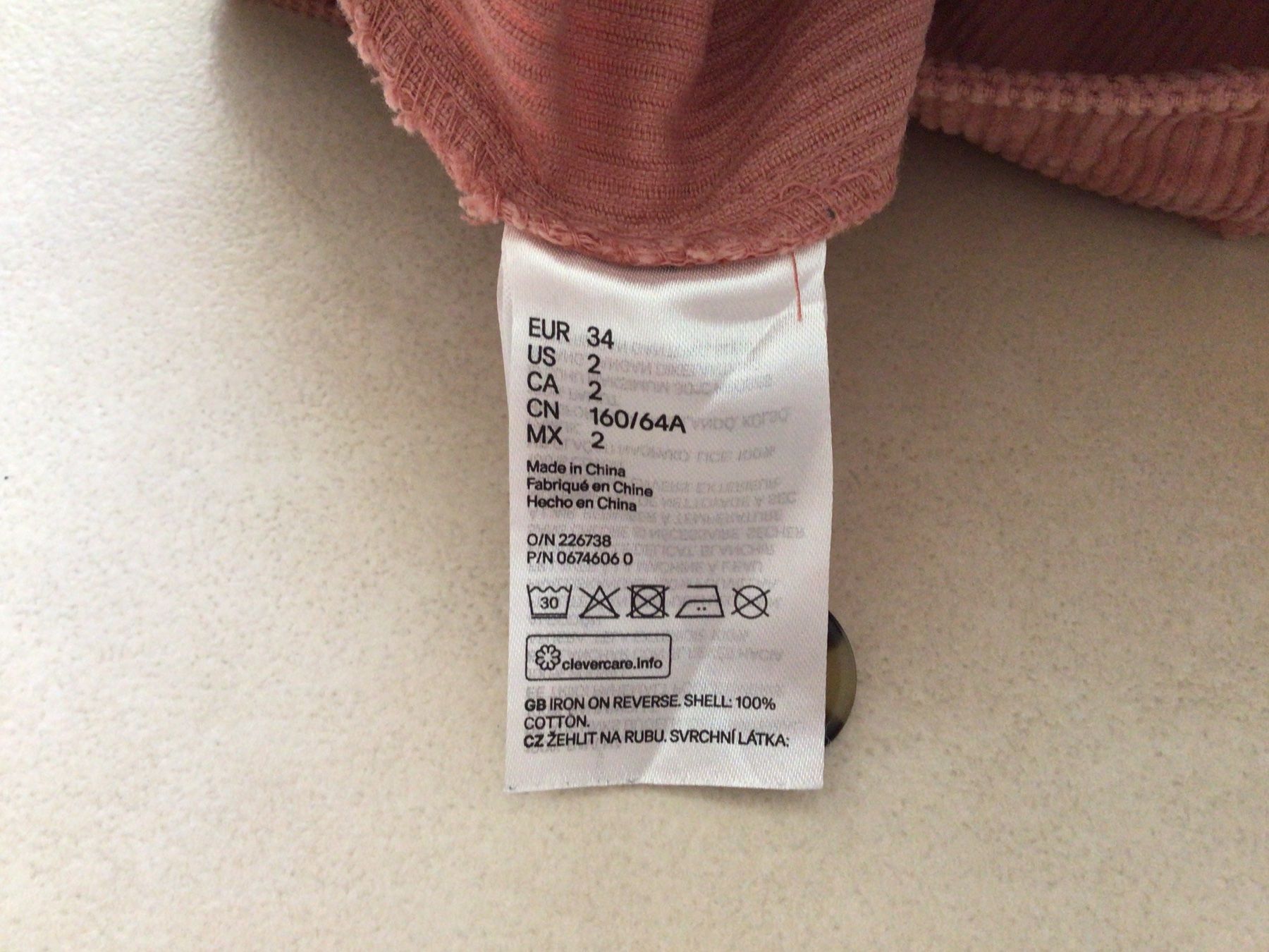 H&M Gonne: Cordrock Gr. 34 H&M Divided – Usato da Frauenfeld venduto da Stehojen 3