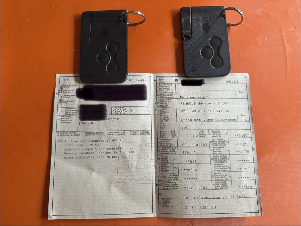 Renault Automobili: Renault Mégane Cabrio rot – Usato da Wittenbach venduto da Mirjam1991 9