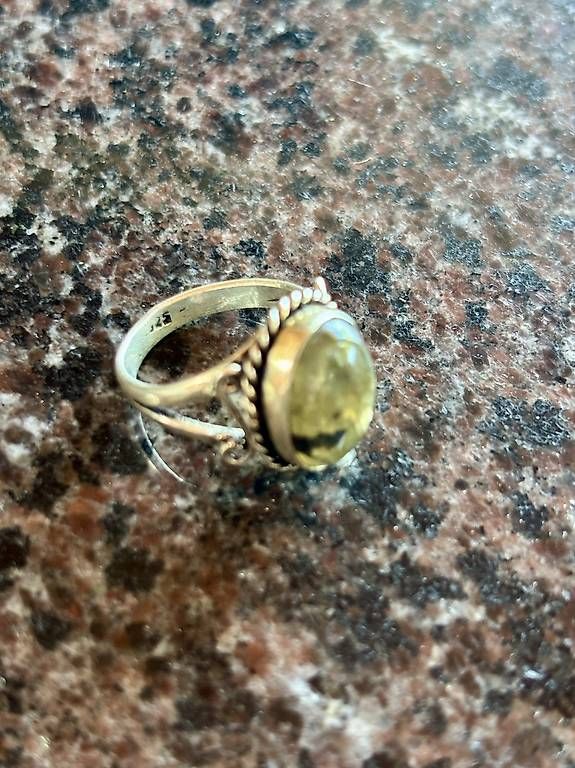 Bagues: Bague argent labradorite T.54 – D'occasion à Perroy par barballalla 3