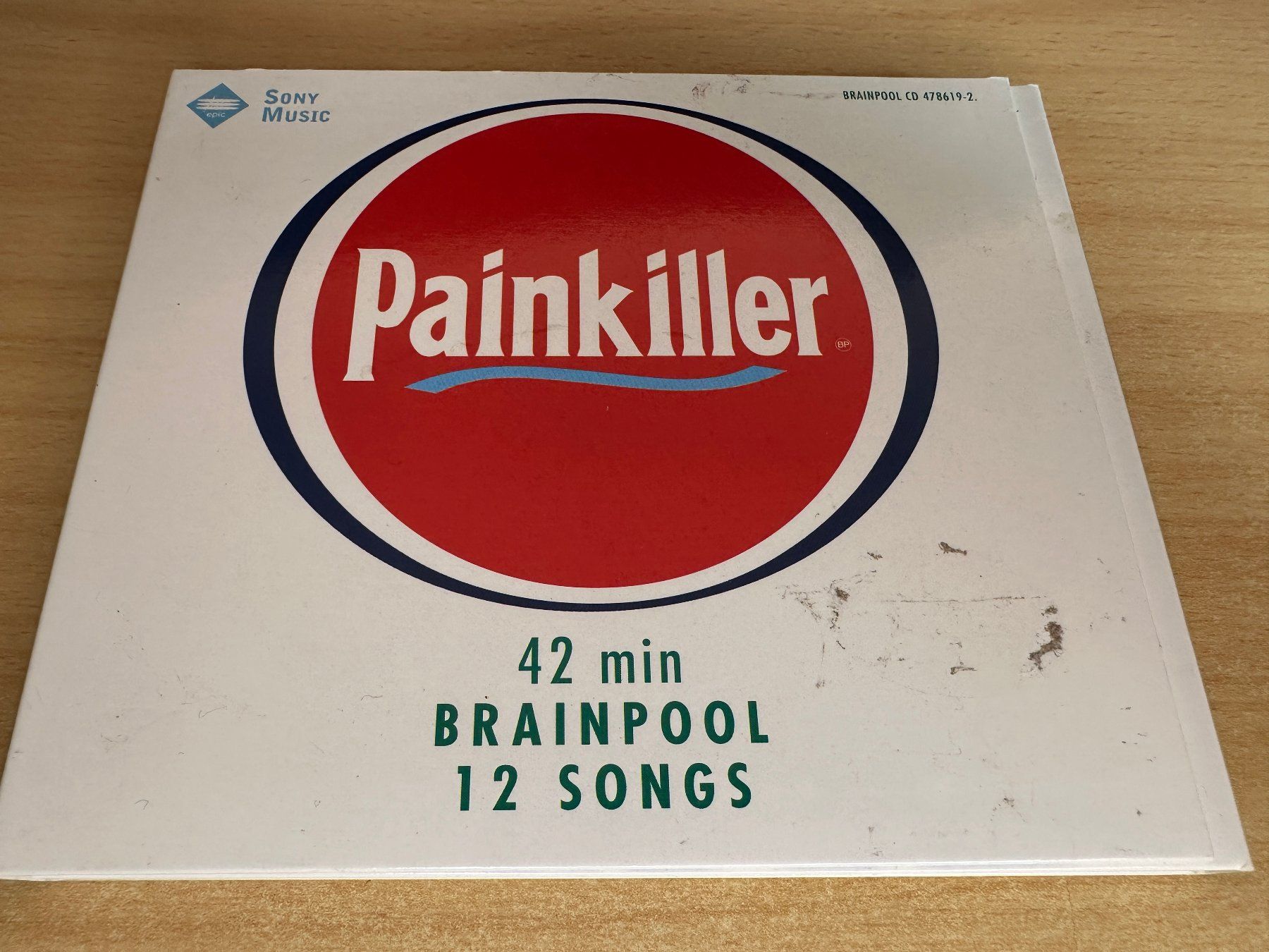 CD: Brainpool – Painkiller – Usato da Rikon im Tösstal venduto da Alpenmutz