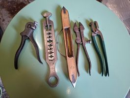 Handwerkzeug Set 5-teilig gebraucht in gutem Zustand